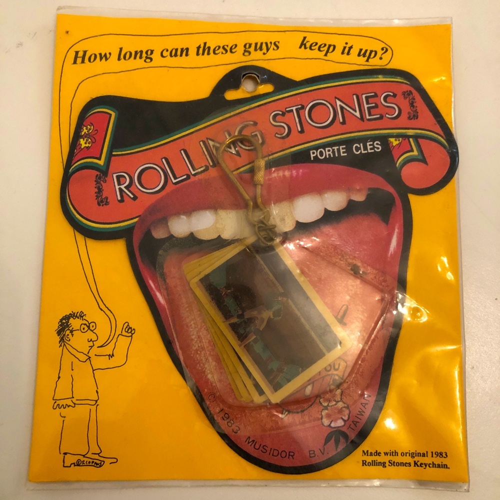 Rolling Stones Key Chain